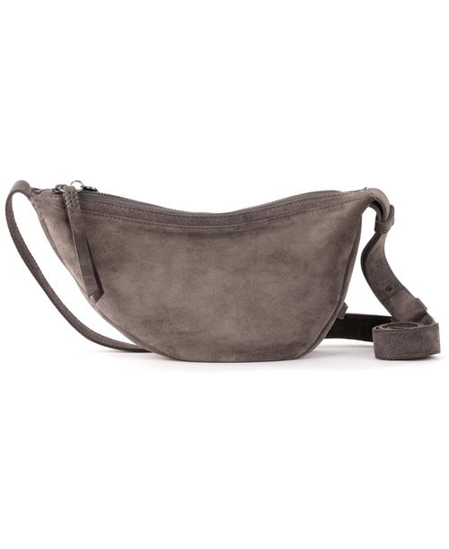 Women's Tess Leather Sling Crossbody Bag - Mushroom Suede