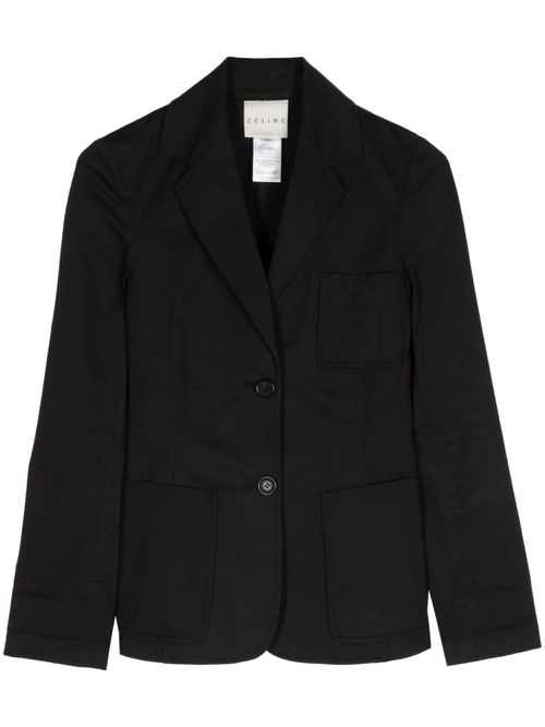 Single-breasted blazer - Black
