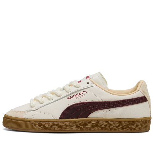 Men's x Nahmais Suede 'Vintage Red' Sneaker Warm White/Archive Gold/For All Time Red
