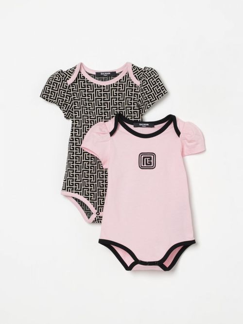 Bodysuit BALMAIN Kids color Pink