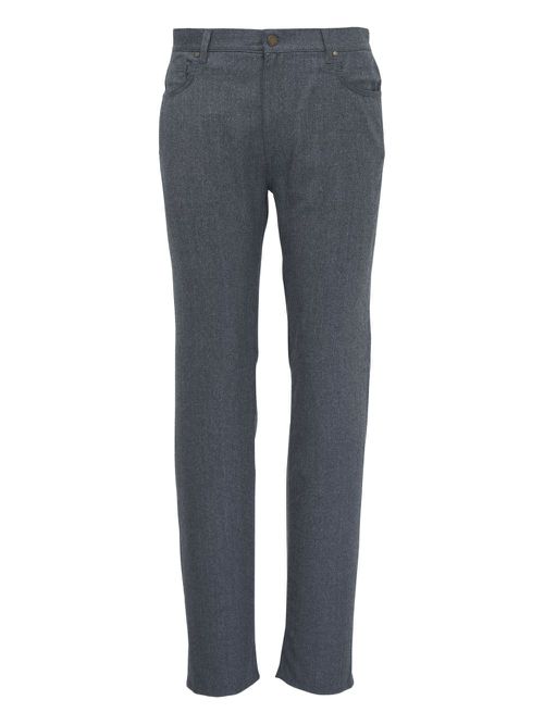 Maurizio Baldassari virgin wool trousers - Grey