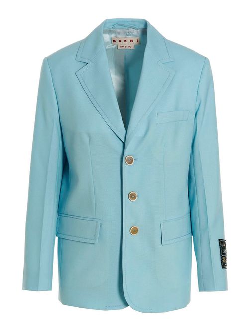 Single-breasted blazer jacket