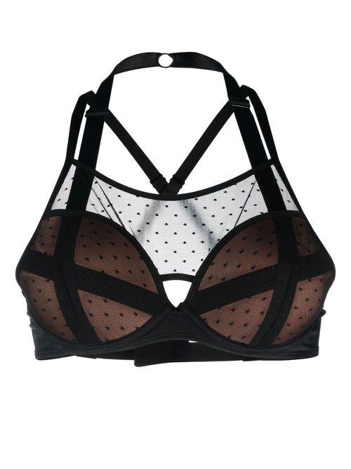 Flash Dance push-up bra - Black