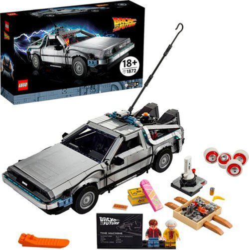 Back to the Future Time Machine 10300 Toy Building Kit for Adults (1,856 Pieces)
