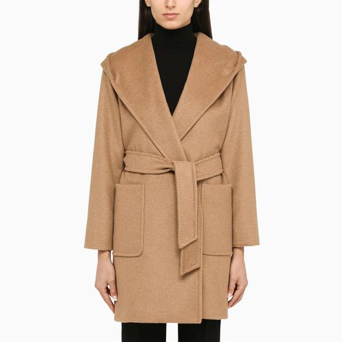 Camel Coat With Hood