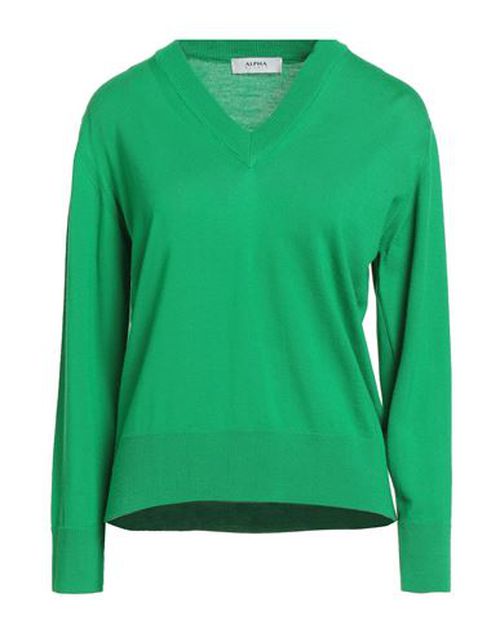 Woman Sweater Light green Size 10 Merino Wool