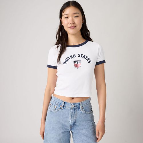 U. S. Soccer Mini Ringer Tee T-Shirt