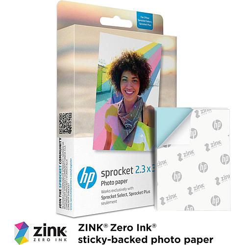 "Sprocket Select Portable 2.3""x3.4"" Photo Printer & Paper"