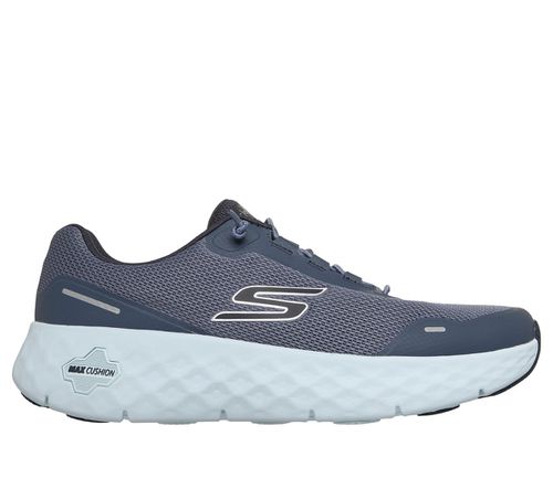 Skechers Men's GO WALK Max Cushioning Flex - Raf Sneaker in Gray, 12 | Textile/Synthetic, Vegan, Machine Washable