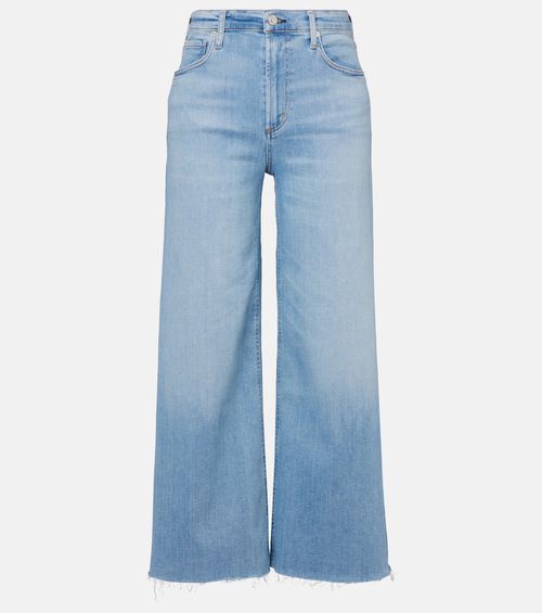 Lyra cropped wide-leg jeans
