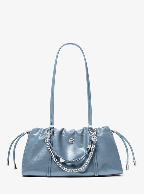 Matilda Small Cinched Shoulder Bag in Blue - One Size