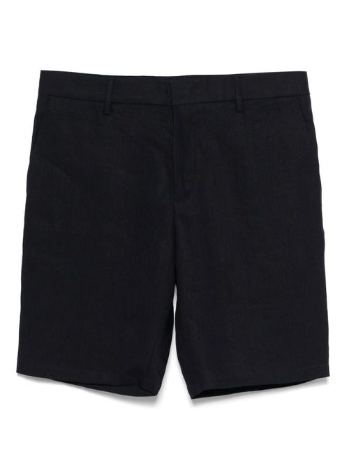 Linen shorts - Blue