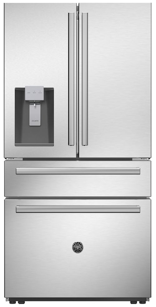 "36"" Stainless Steel Freestanding French Door Refrigerator"