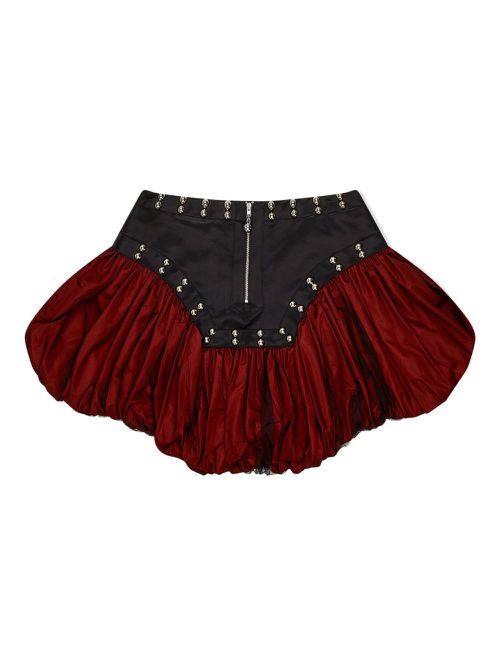 Chopova Lowena Backtuck skirt - Black