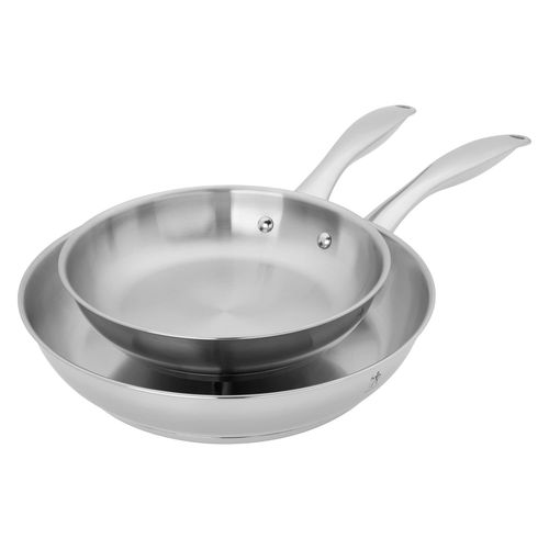 Aragon 2-pc Stainless Steel Fry Pan Set