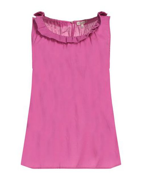 Woman Top Magenta Size 6 Cotton