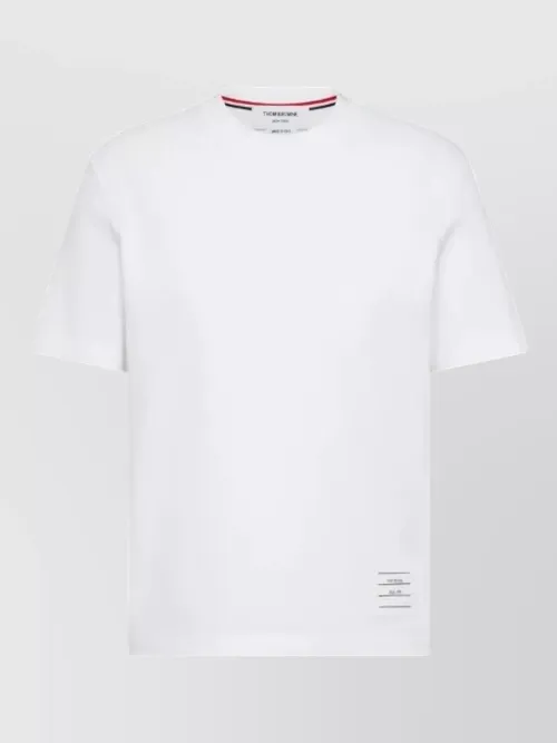 Thom Browne - striped short sleeve t-shirt