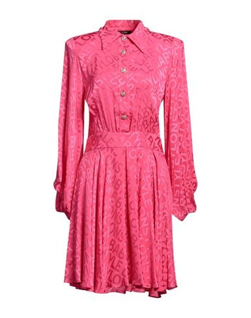 Woman Mini dress Fuchsia Size 4 Viscose