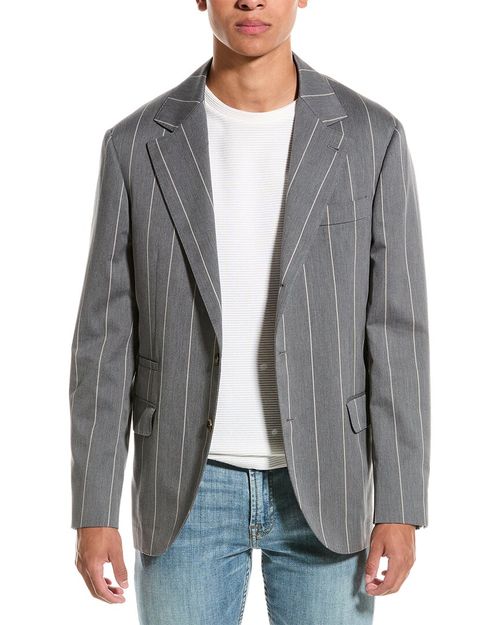 Wool-Blend Blazer