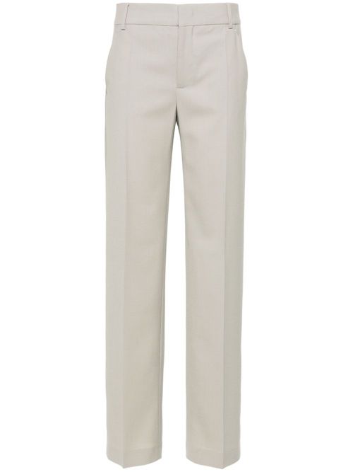 Pressed-crease trousers - Grey
