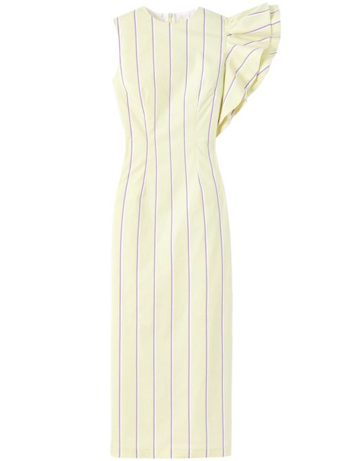 Franz striped dress - Yellow
