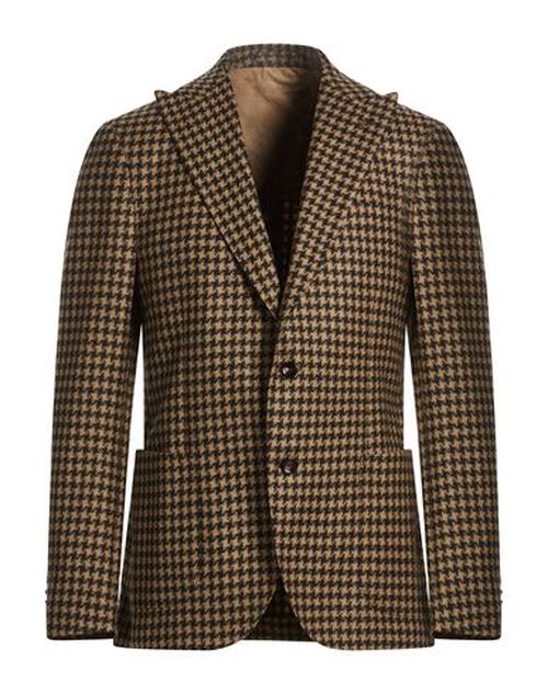Man Blazer Light brown Size 40 Wool