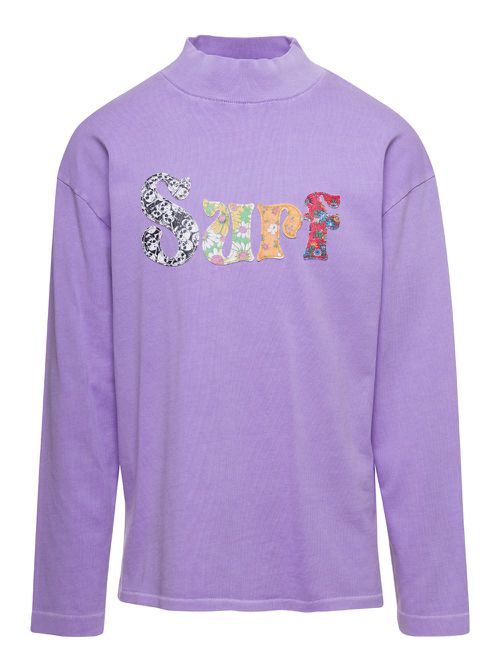 Unisex Surf Patch Longsleeve Tshirt Knit