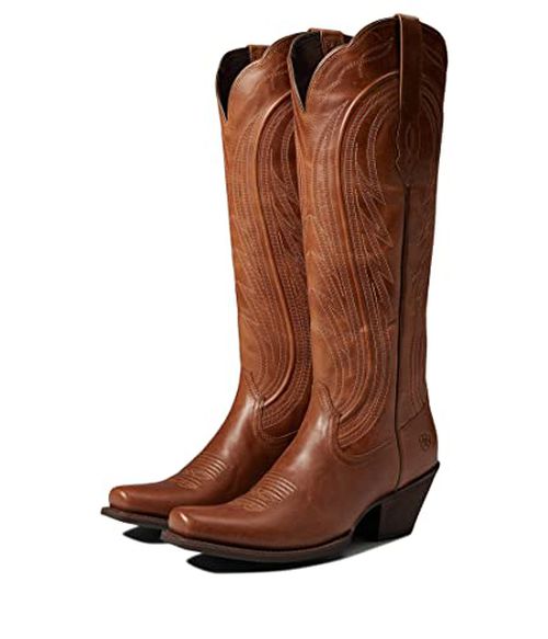 BMVY9 Womens Abilene Western Boot Light Tan