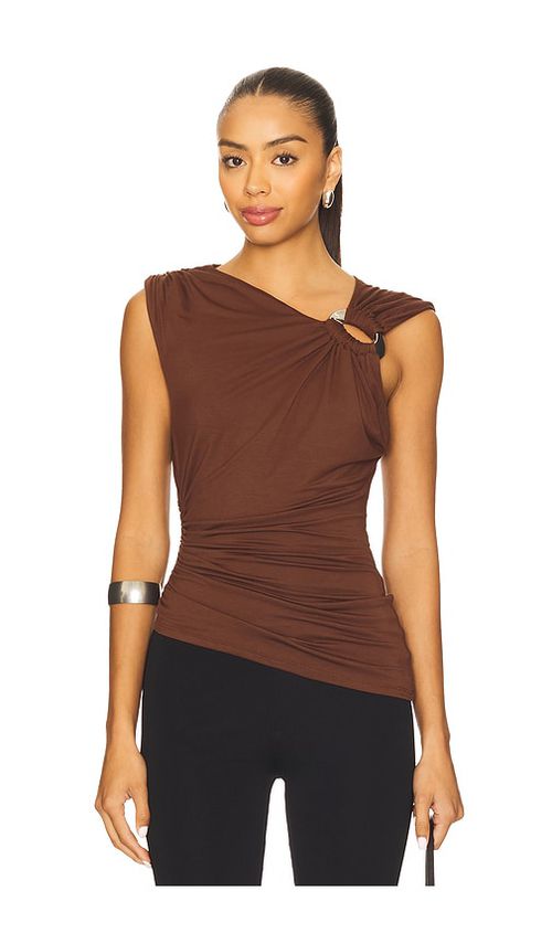 House of Harlow 1960 x REVOLVE Brandy Top in Chocolate. XS. Also in L, M, S
