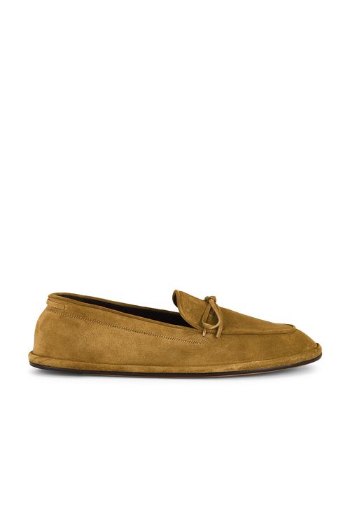 Emme Parsons Parker Loafer in Taupe Suede - Taupe.  40 also in 35, 36, 37