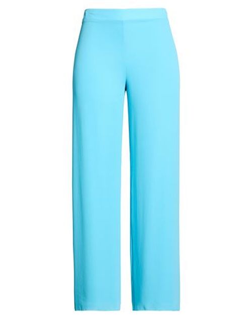 Woman Pants Turquoise Size 10 Polyester