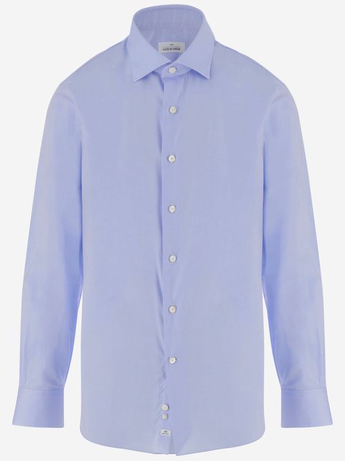 Cotton Shirt — Blue