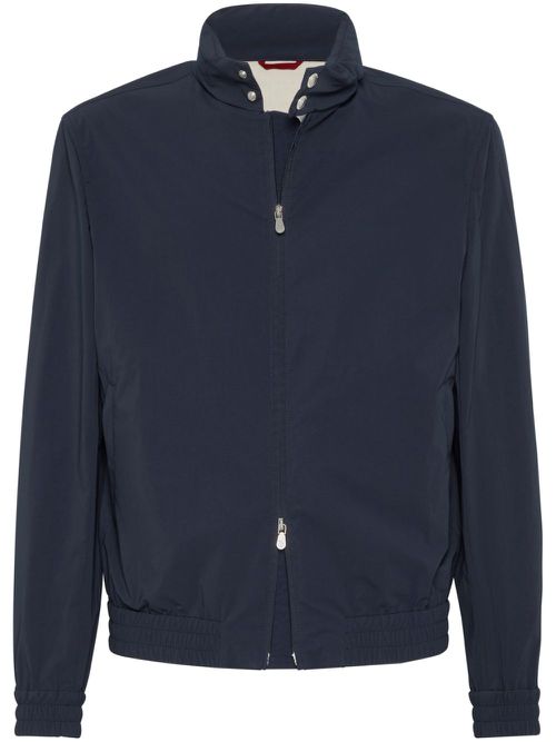 Water-resistant bomber jacket - Blue