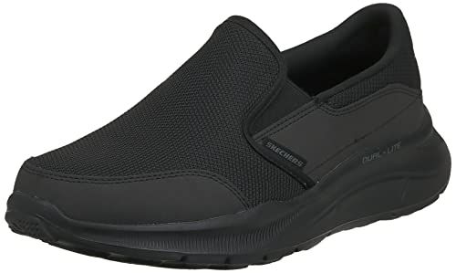 Skechers Mens Expended -Seveno Leather Slip On Moccasin