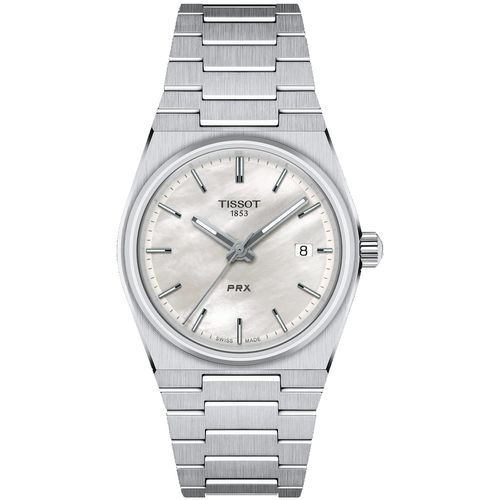 Men's T-Classic PRX White MOP Dial Watch