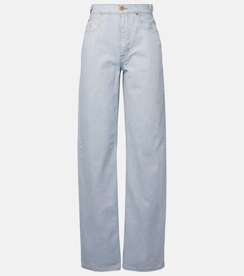 Cassie mid-rise wide-leg jeans