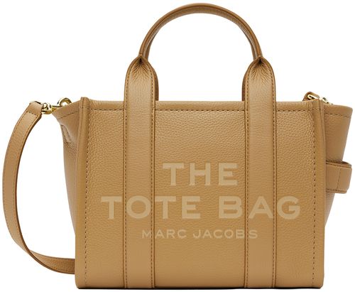 Marc Jacobs Beige 'The Leather Small' Tote