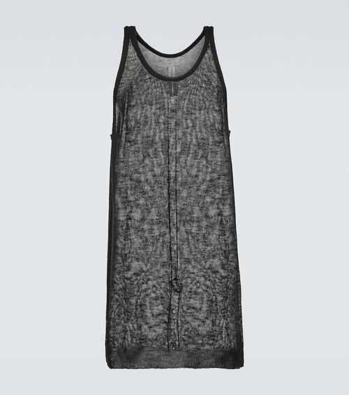 Maglia virgin wool tank top