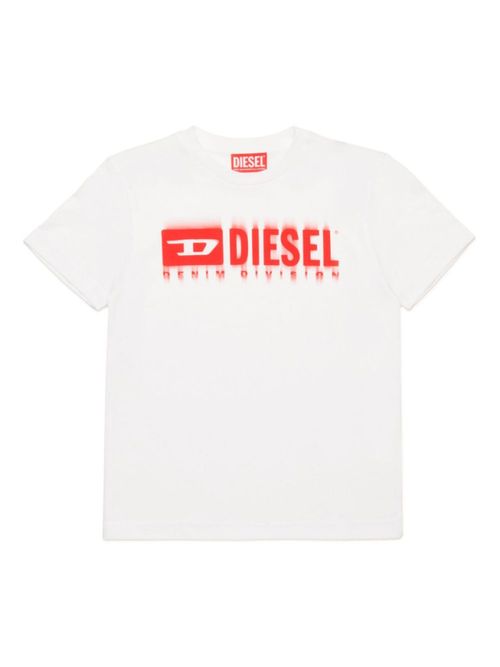 Kids White Logo T-Shirt