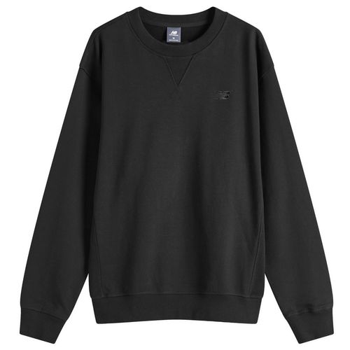 Men's NB Athletics French Terry Crew in Black