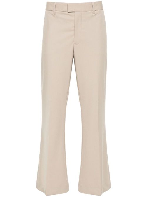 Wharton flared trousers - Neutrals