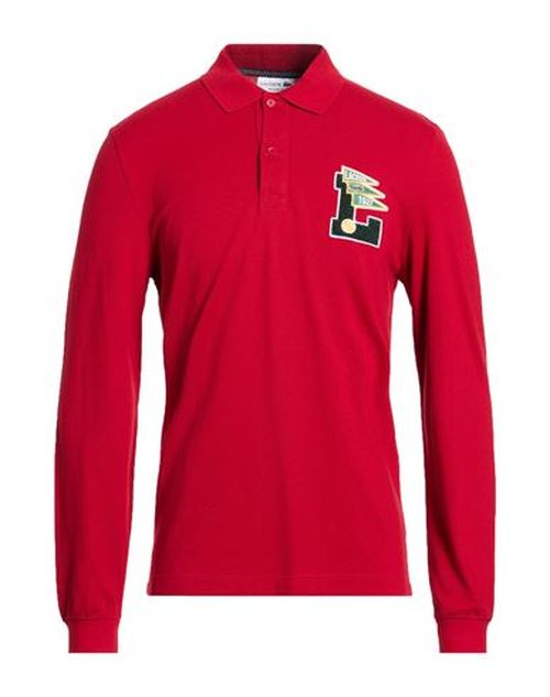 Man Polo shirt Red Size 3 Cotton