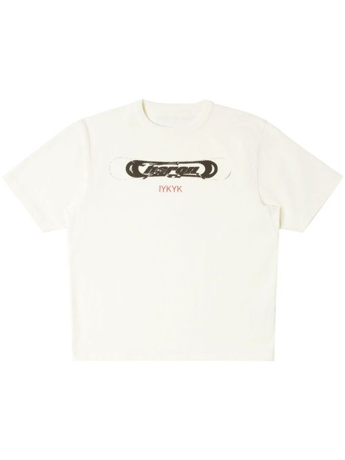 Logo-print cotton T-Shirt - White