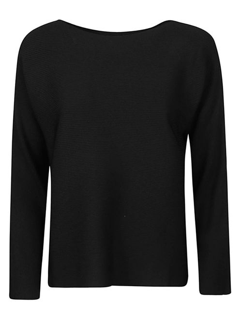 Black Ribbed Sweater