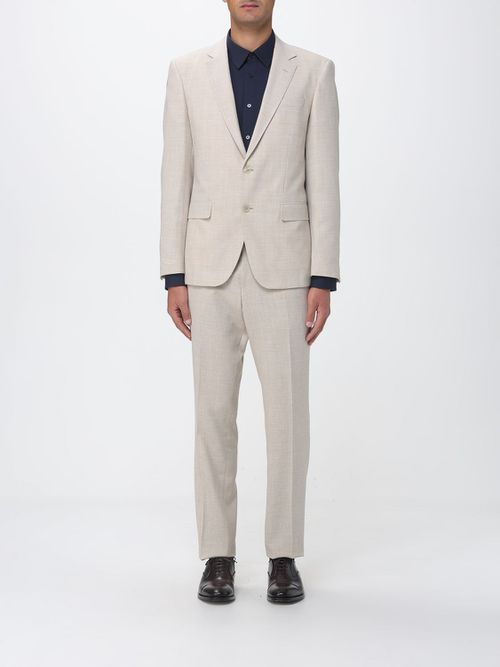 Suit Men color Beige