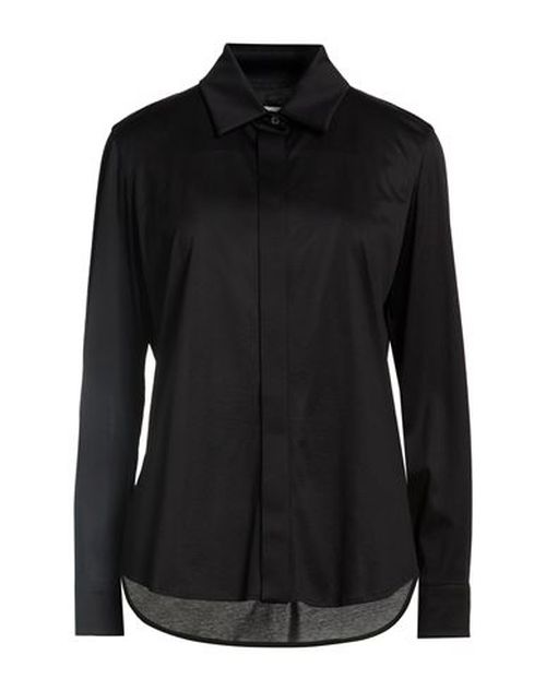 Woman Shirt Black Size M Cotton