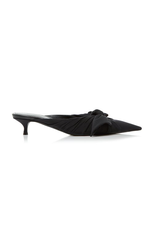 Knife Knot Cupro Mules