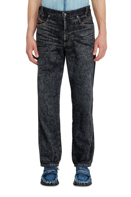 Relaxed Jeans Low Waist D-Marcus - Jeans - Man - Black