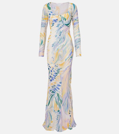 Lois printed maxi dress