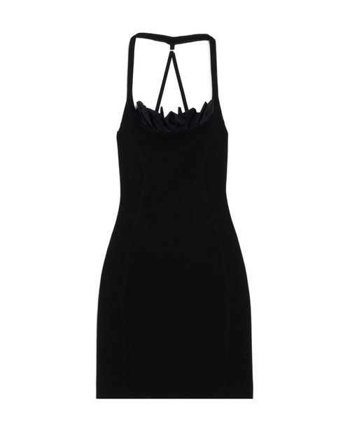 La Robe Maille Croissant minidress